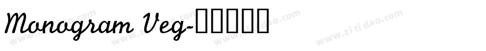 Monogram Veg字体转换